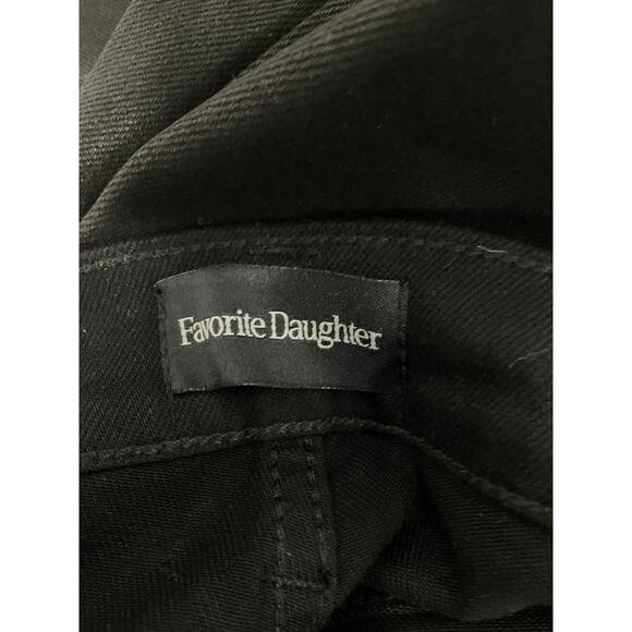 Favorite Daughter 'The Valentina' Black Boot Petite Denim Jean Size 27 - NWT - Picture 4 of 5
